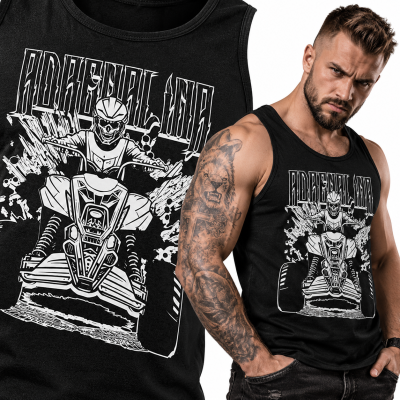 TANK TOP ŚMIESZNY  ADRENALINA